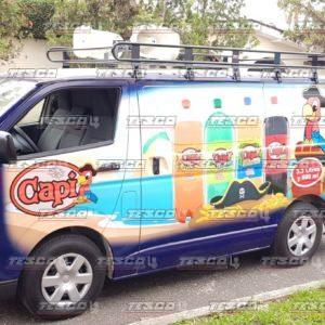 Parrilla Tipo Sachicha Custom Toyota Hiace