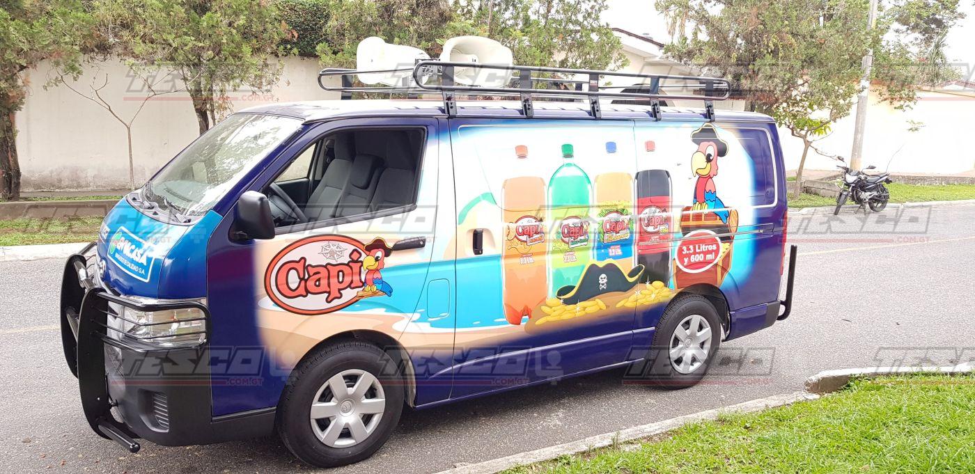 Parrilla Tipo Sachicha Custom Toyota Hiace