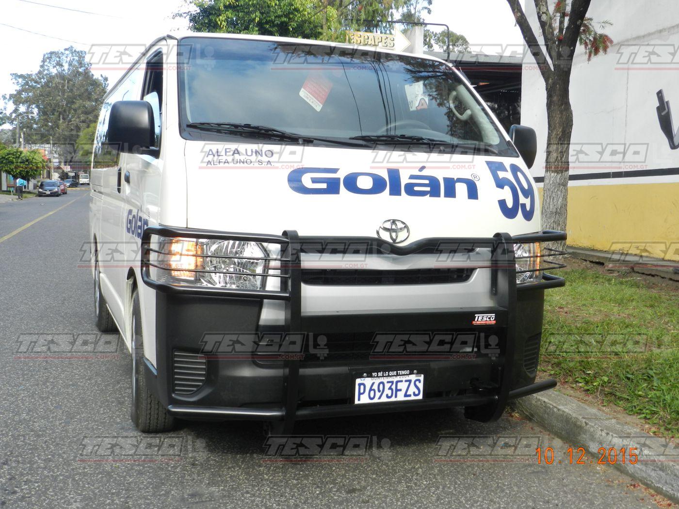 Toyota Hiace T/Bajo Defensa Delantera y Trasera Mod. 06/22